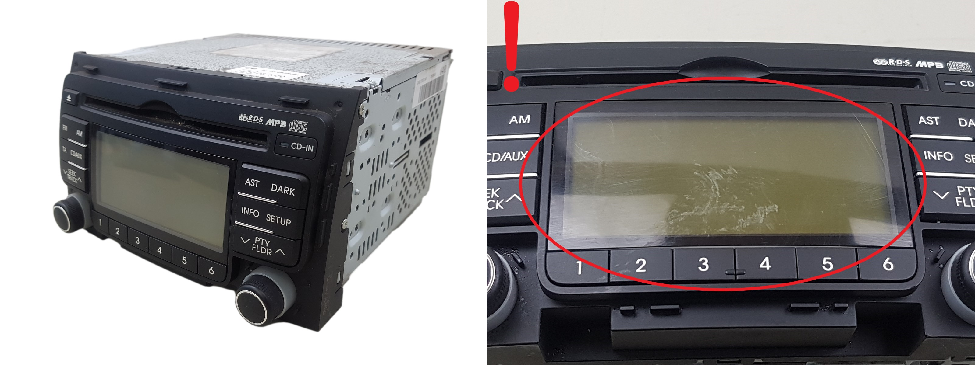 Autoradio Cd Mp3 Hyundai I30 96160-2L200 A-200FDE 1230 main product photo