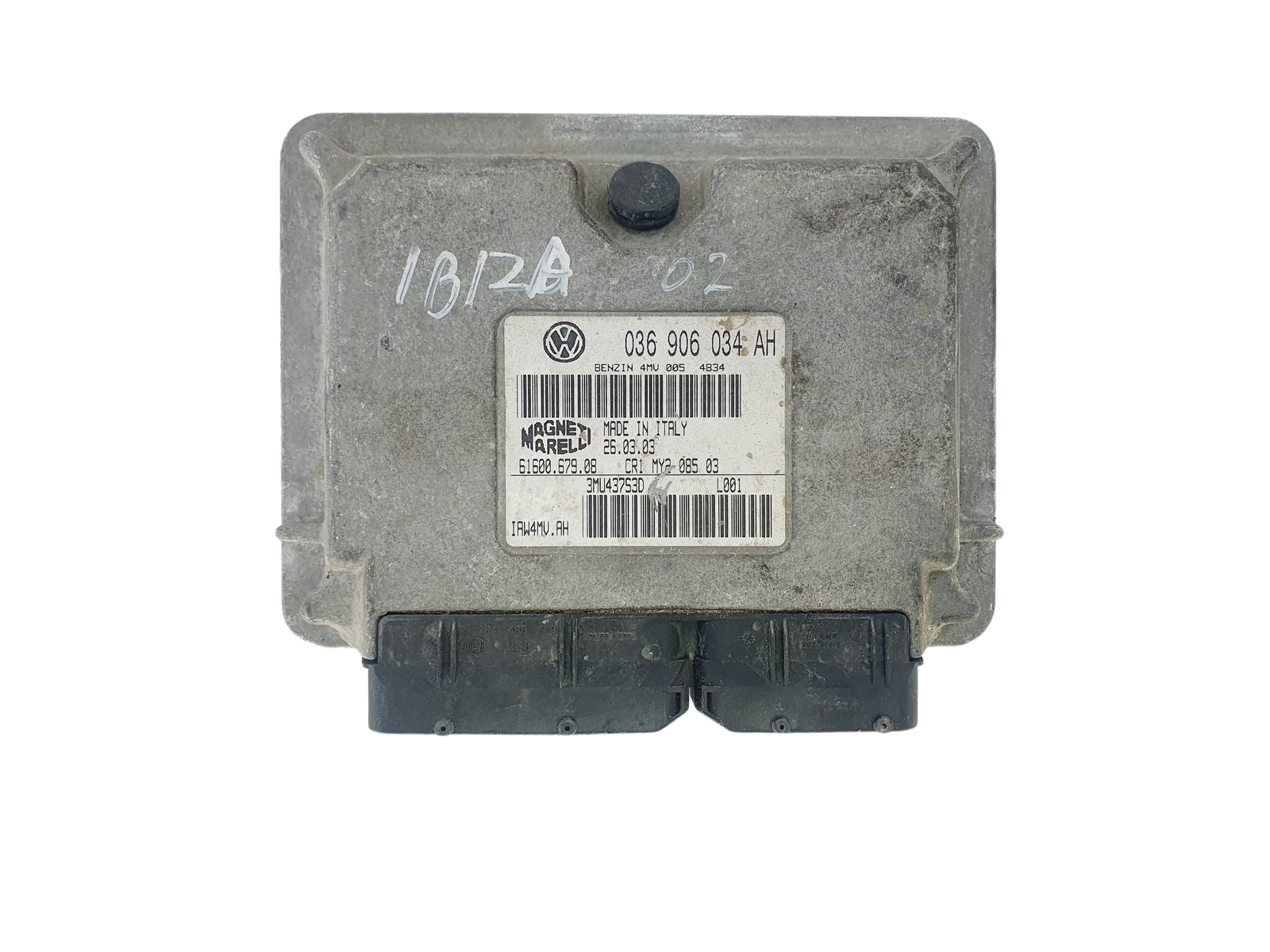 Centralina Seat 036906034AH 61600.679.08 IAW4MV.AH Marelli main product photo