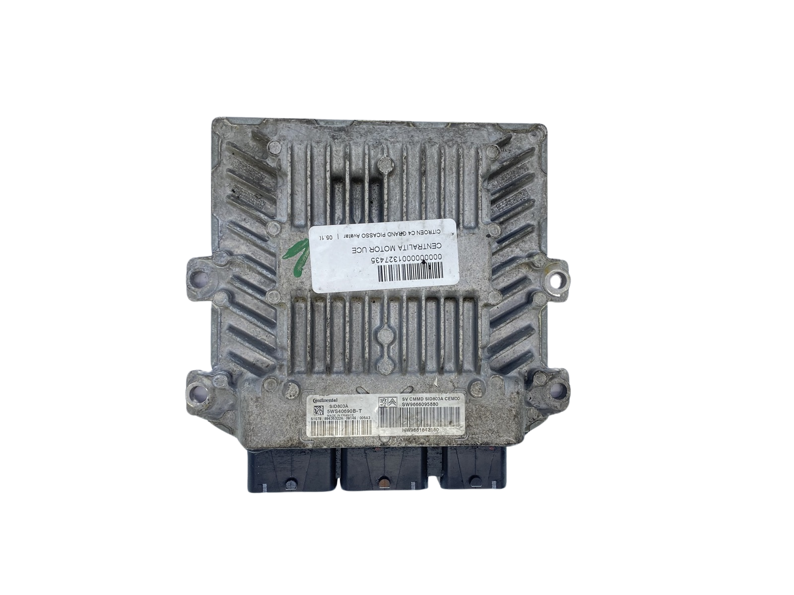 Centralina 5WS40690B-T 9666095880 9661642180 SID803A PSA 61895 main product photo