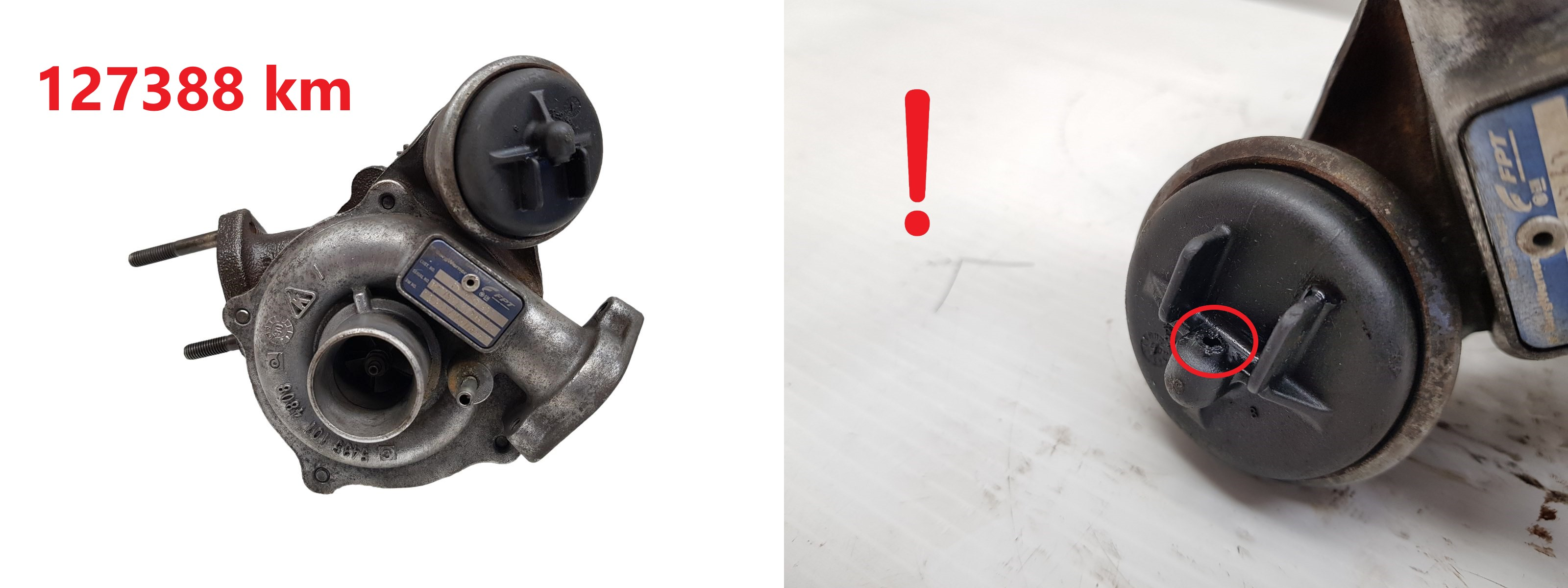 Turbocompressore Opel Fiat 54359700005 54351014808 3554359700005 127388 km main product photo