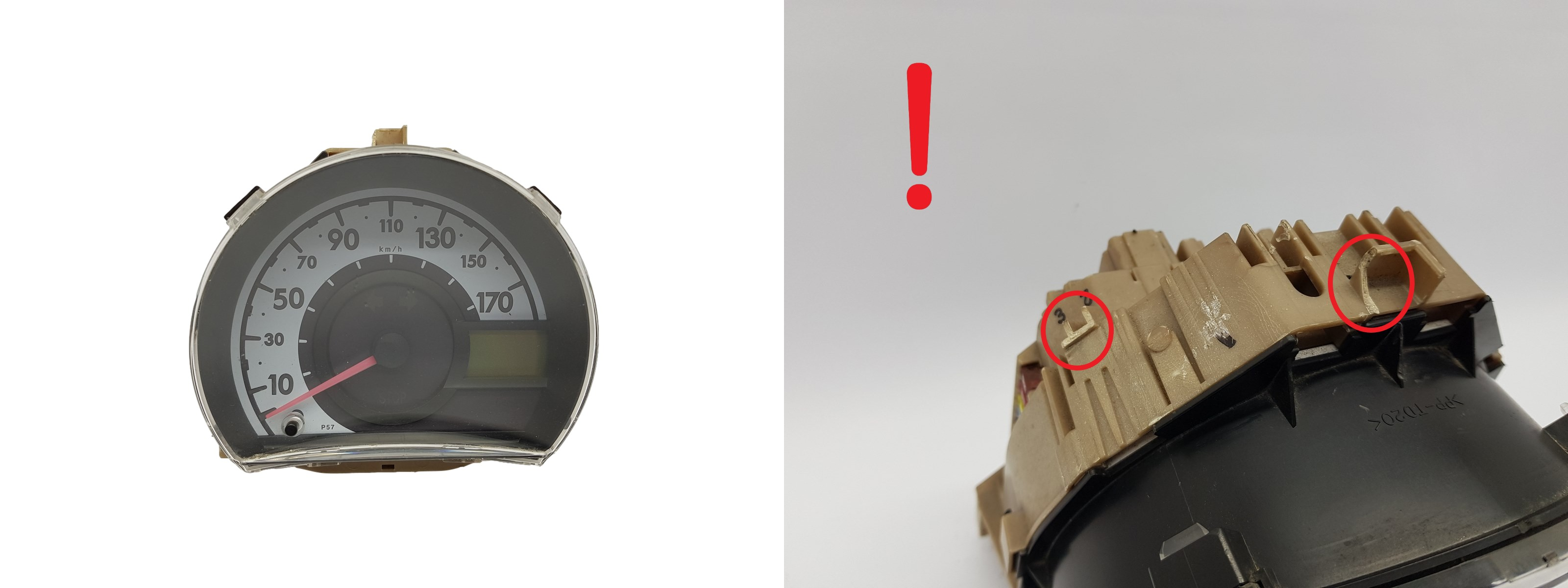 Tachimetro Aygo C1 107 83800-0H151-A Toyota PSA 3136 main product photo