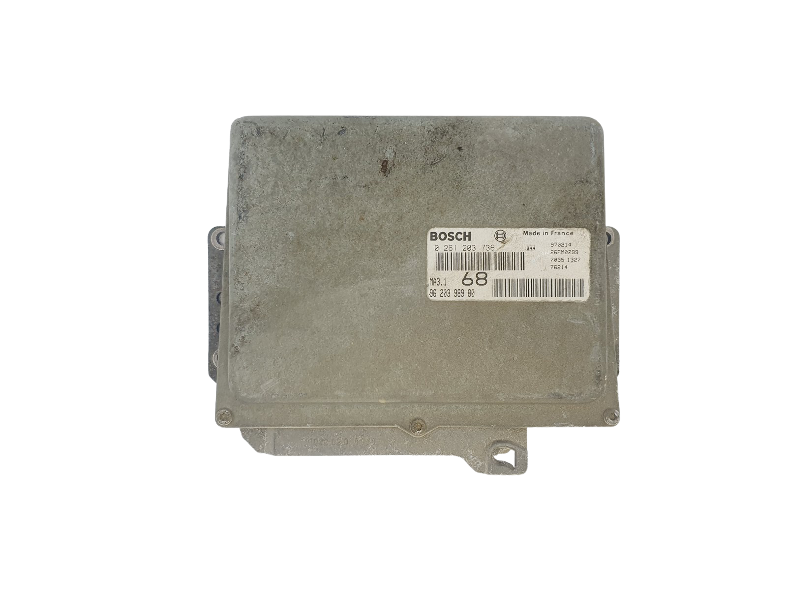 Centralina 0261203736 9620398980 MA3.1 26FM0266 PSA Bosch 41183 main product photo