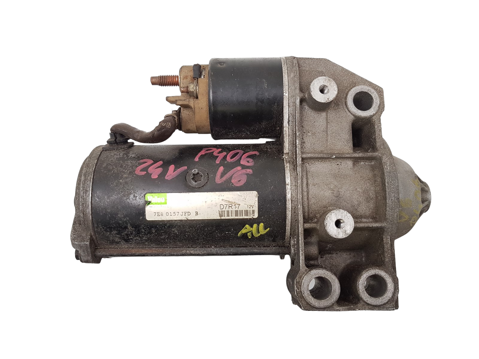 Motorino Avviamento Renault PSA 9627267180 D7R17 3.0 V6 Valeo main product photo