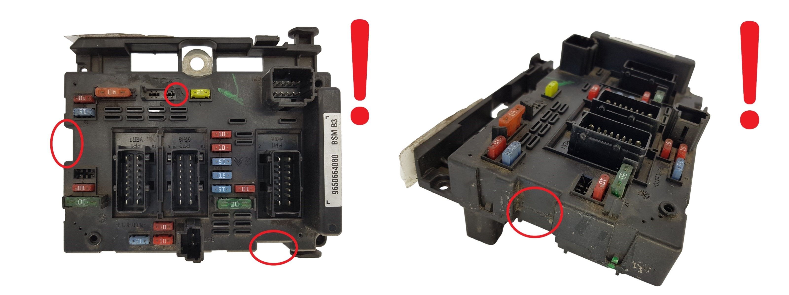 Centralina BSM B3 9650664080 PSA Delphi 1643 main product photo