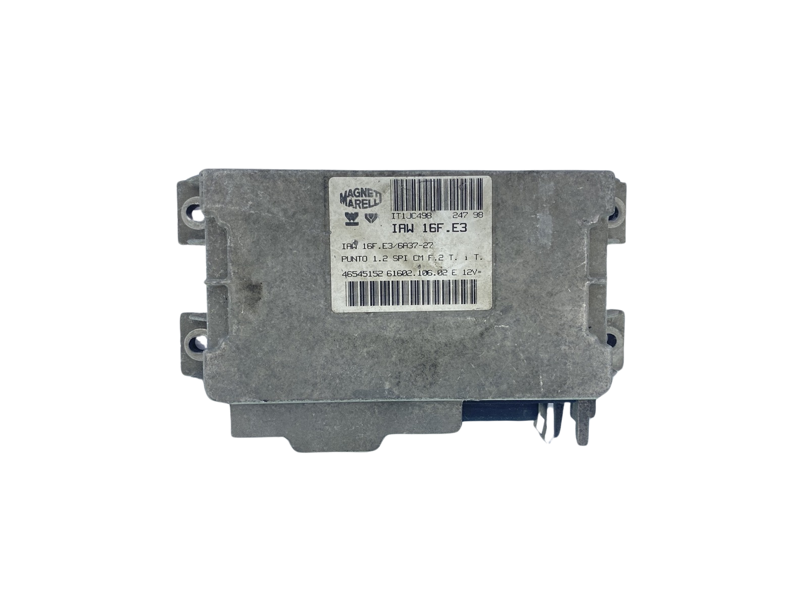 Centralina IAW16F.E3 46545152 61602.106.02 Fiat Magneti Marelli 61784 main product photo