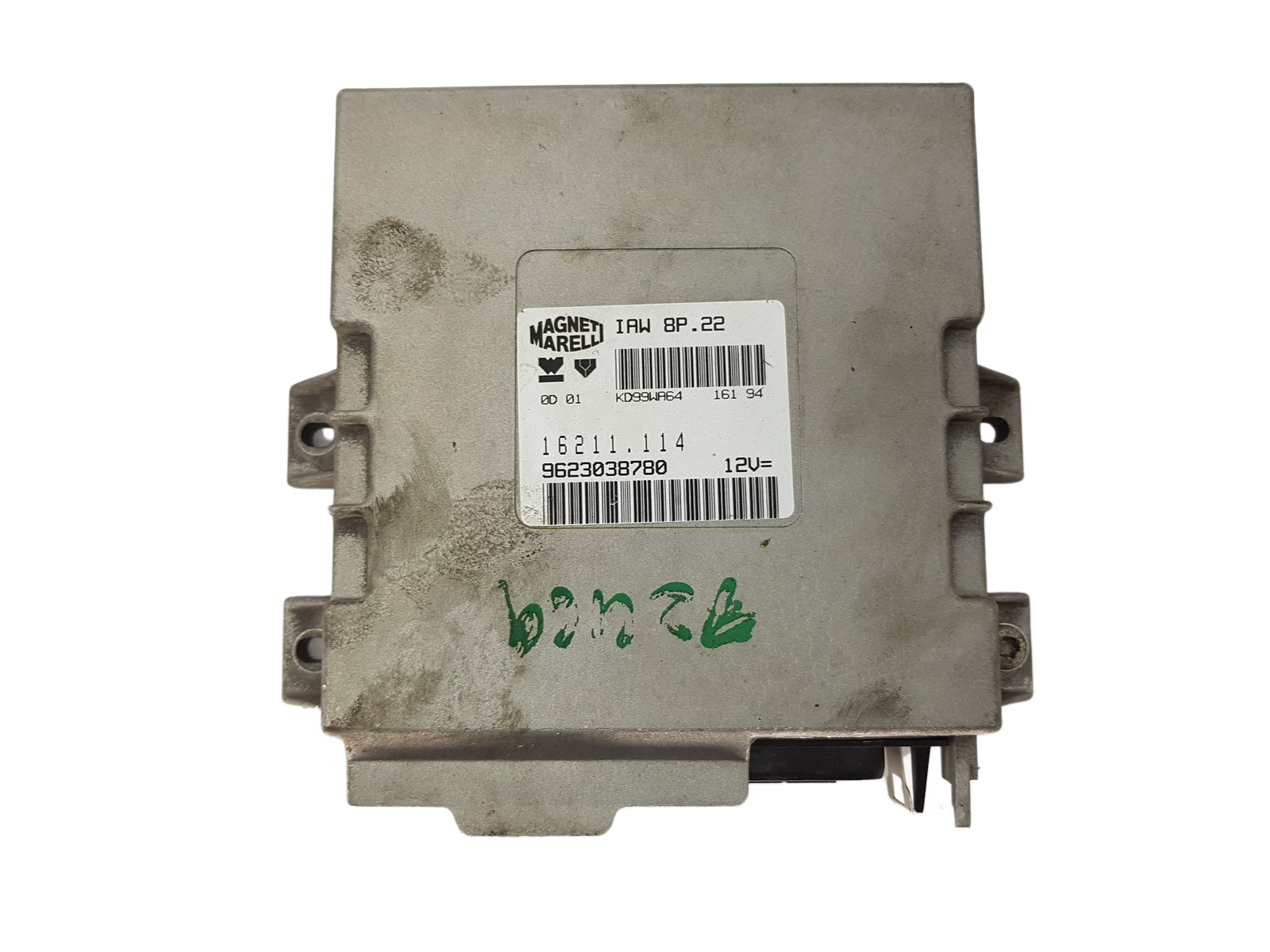 Centralina 9623038780 IAW8P.22 16211.114 PSA Fiat Magneti Marelli 3219 main product photo