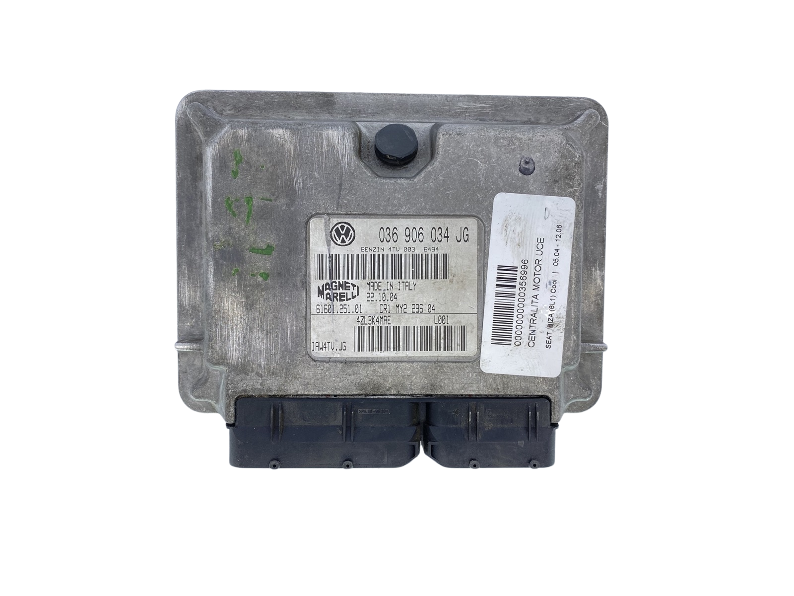 Centralina 036906034JG IAW4TV.JG 61601.251.01 VW Seat Marelli 62784 main product photo