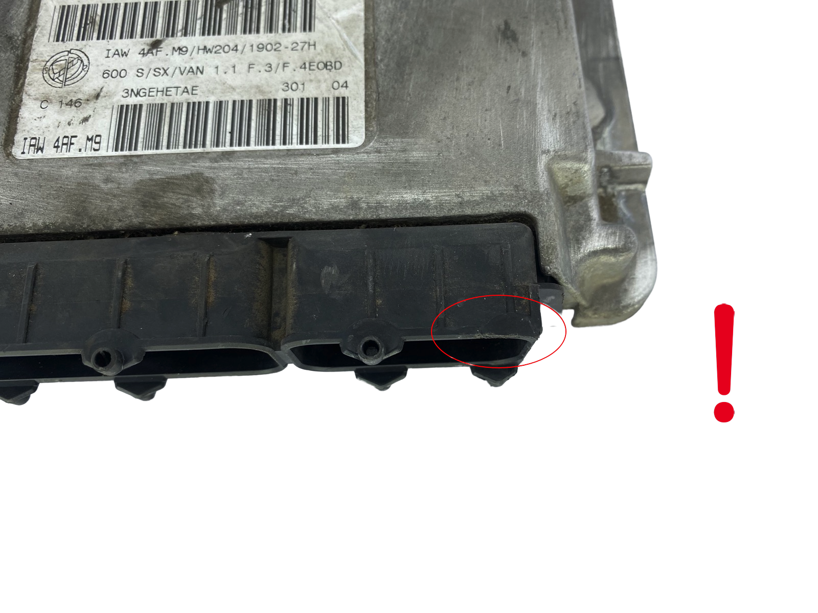 Centralina IAW 4AF.M9 55187372 61600.627.05 Fiat Magneti Marelli 48778 main product photo
