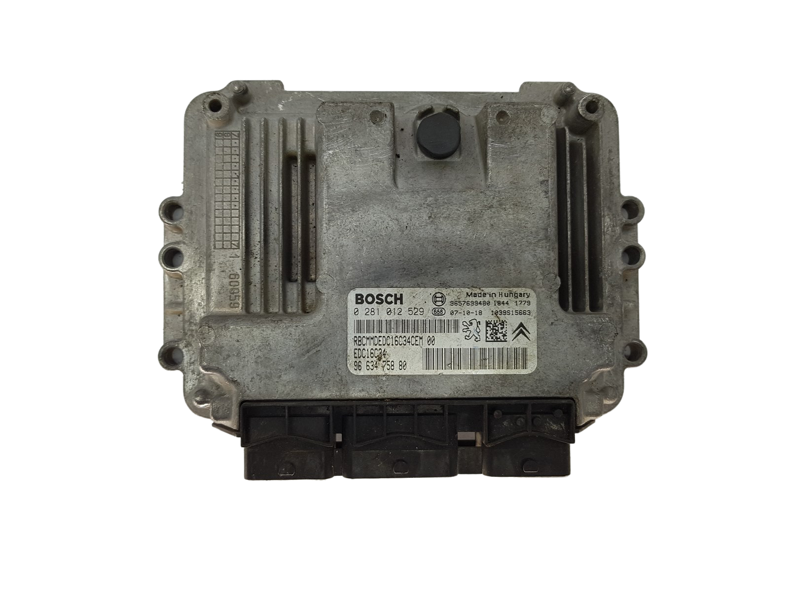 Centralina PSA 0281012529 9663475880 9657699480 Bosch 14327 main product photo