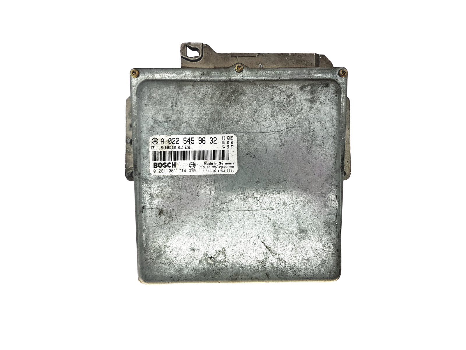 Centralina A0225459632 0281001714 Mercedes Bosch 25409 main product photo