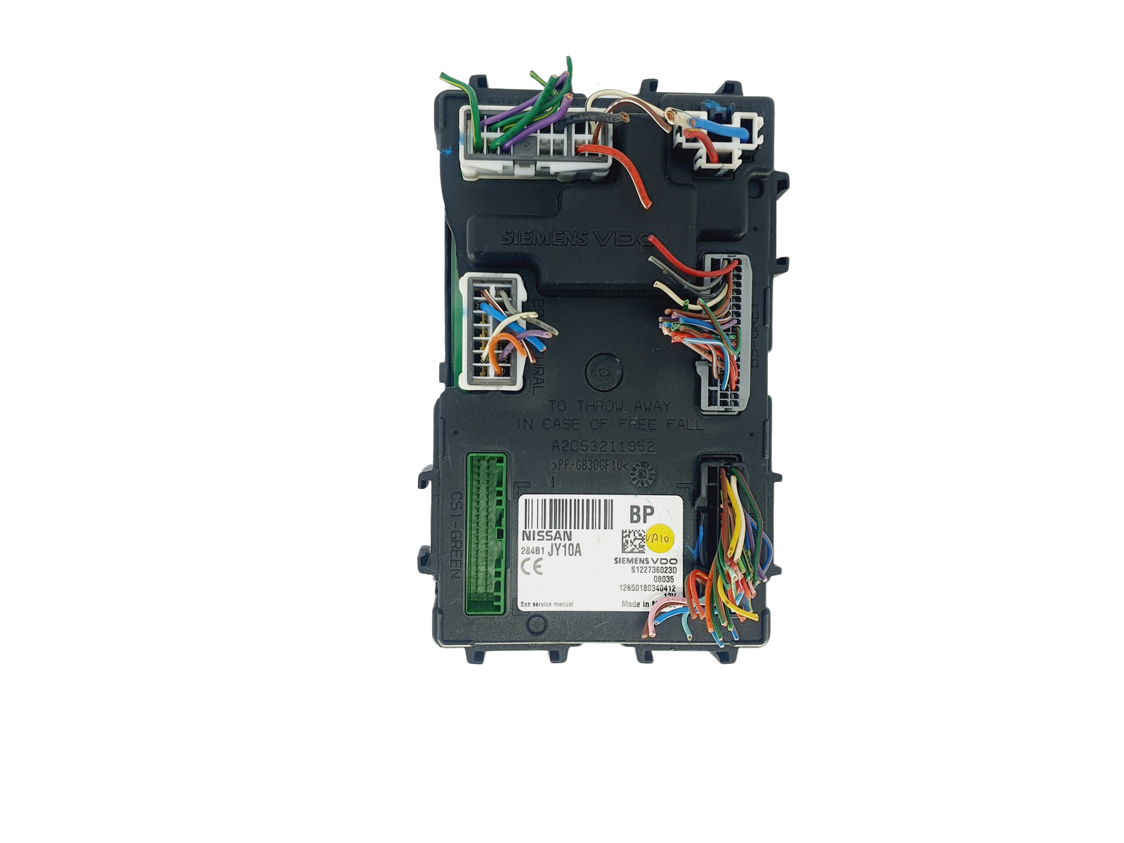 Modulo centralina BCM 284B1JY10A S122736023D Renault 44509 main product photo