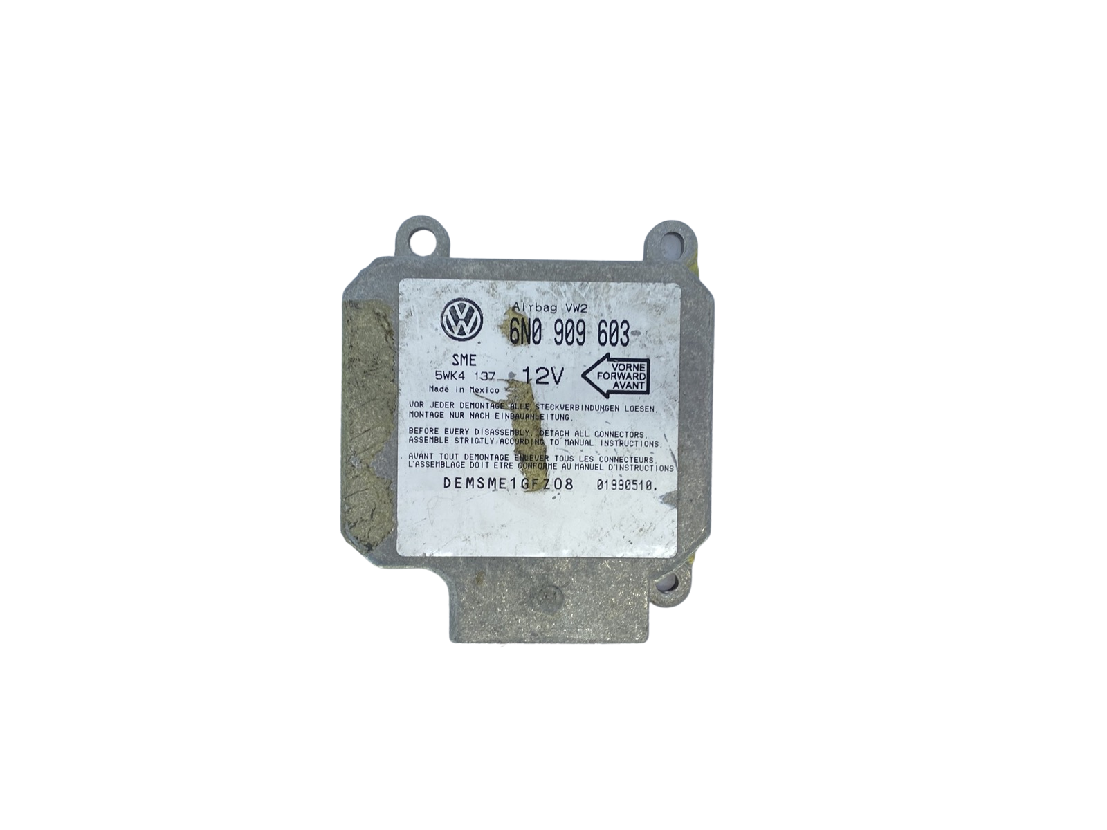 Modulo centralina 6N0909603 5WK4137 VW Siemens 58372 main product photo