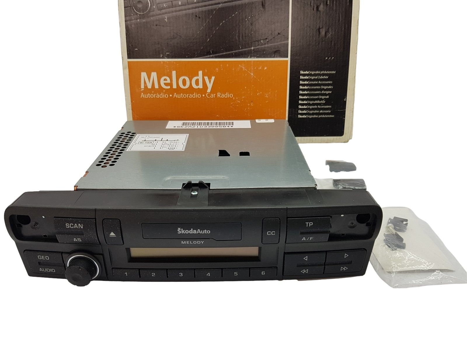Autoradio Mangianastri Originale Melody Skoda Octavia 2 AA0600001 main product photo