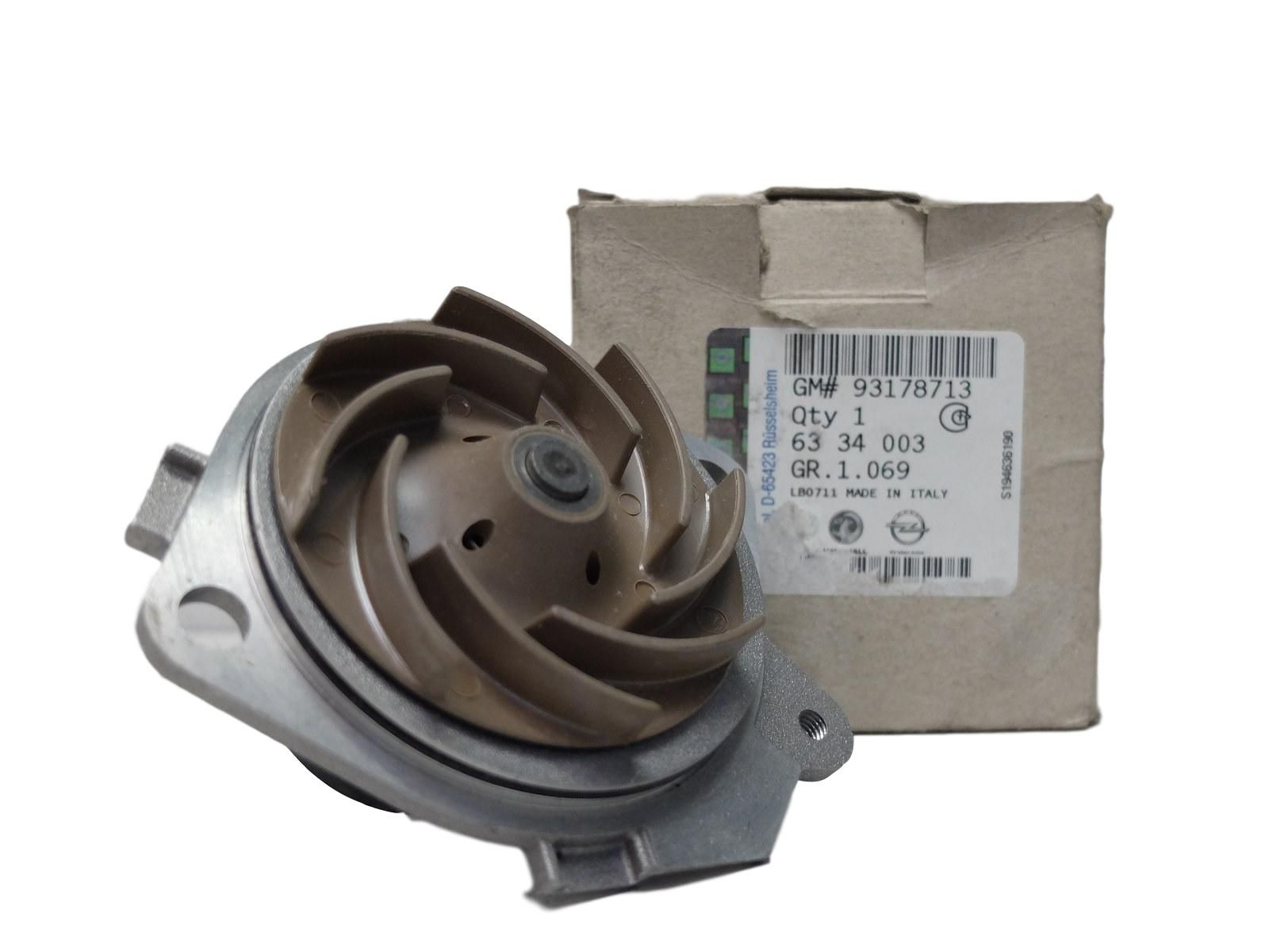 Pompa Acqua Opel Fiat Alfa Romeo 93178713 6334003 1,9 CDTI main product photo