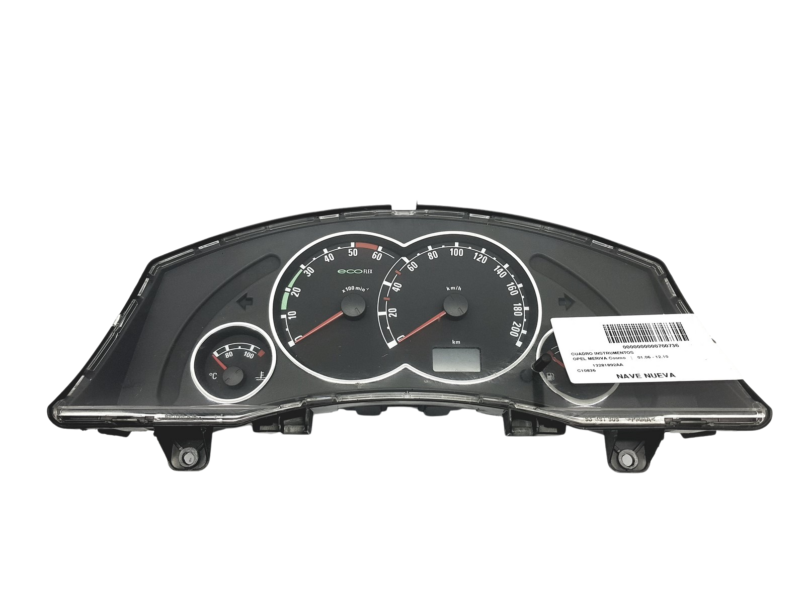Tachimetro Opel Meriva 13281892AA 110080162046 58459 main product photo