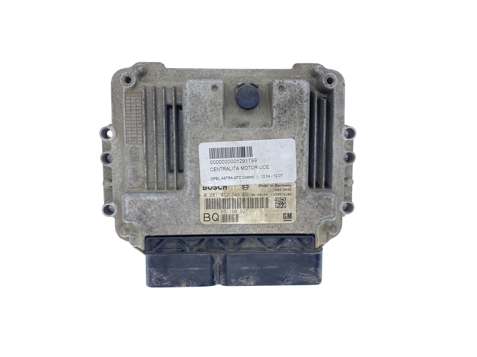Centralina Opel 55198921BQ 0281012548 Bosch GM 62492 main product photo