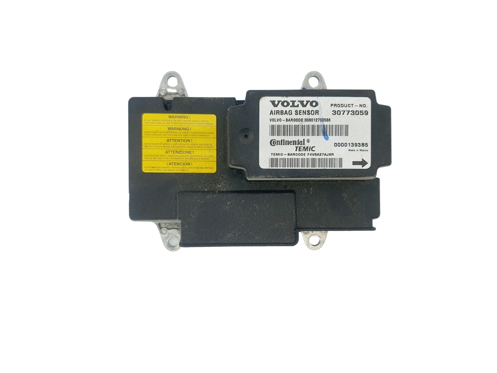 Modulo centralina 30773059 00001393B5 Volvo Continental main product photo