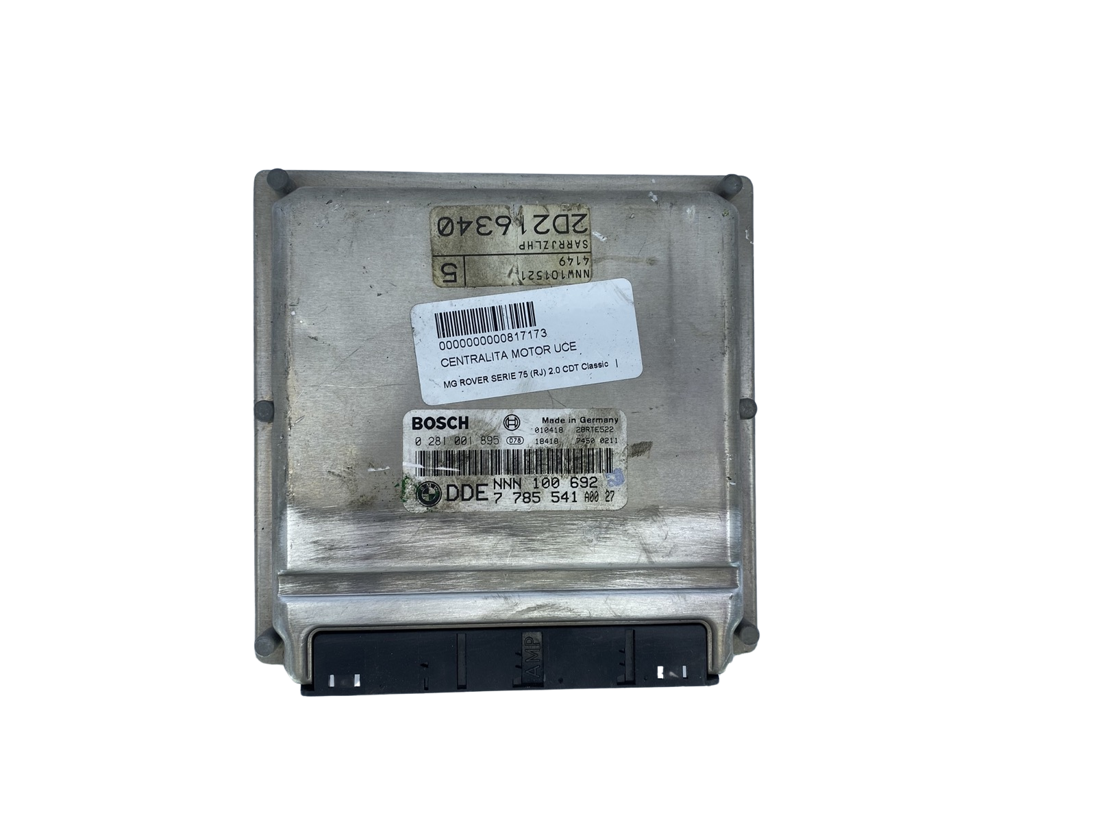 Centralina 0281001895 DDE7785541 NNN100692 Rover Bosch 62801 main product photo