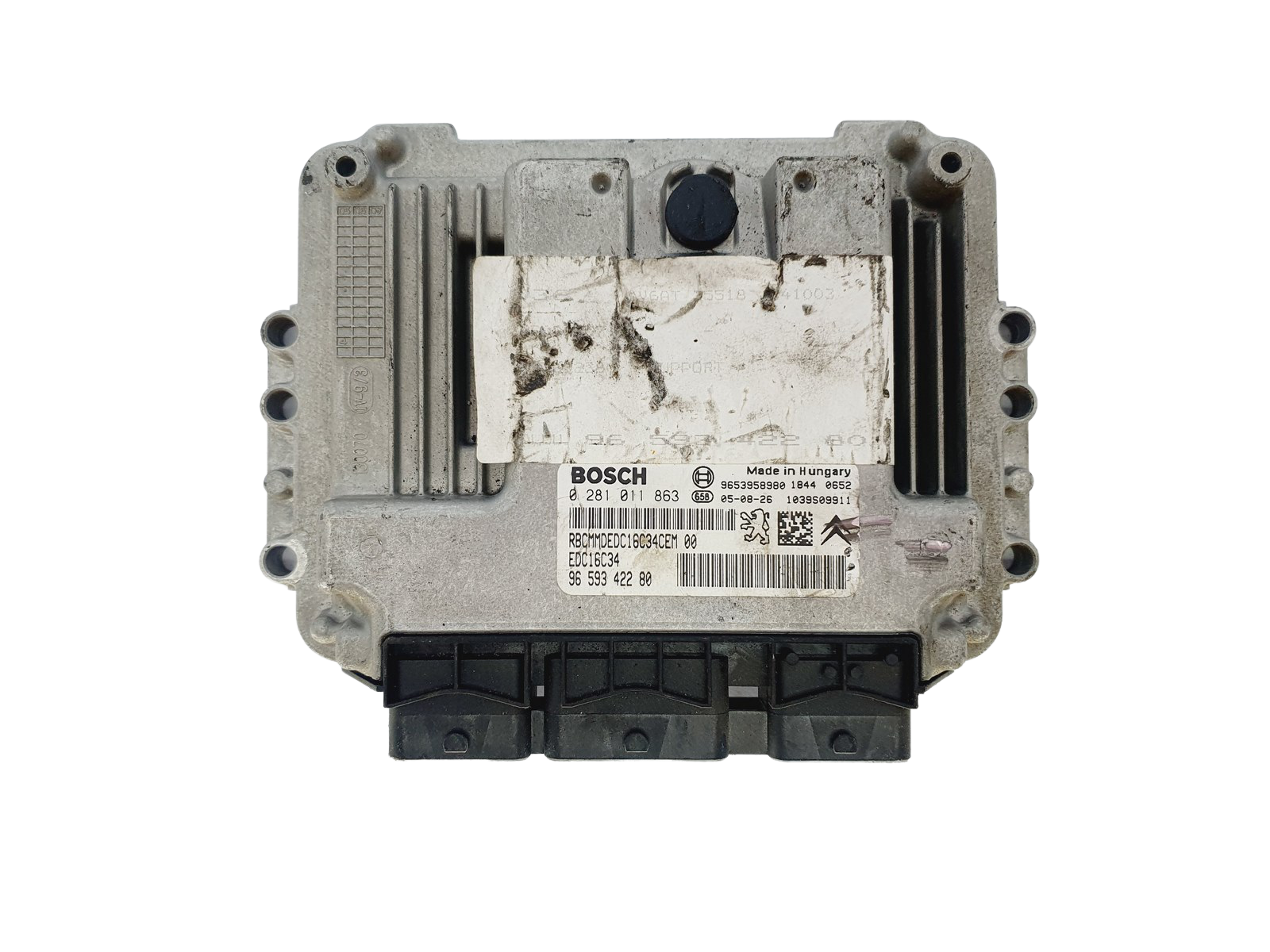 Centralina 0281011863 9659342280 9653958980 PSA Bosch 37558 main product photo