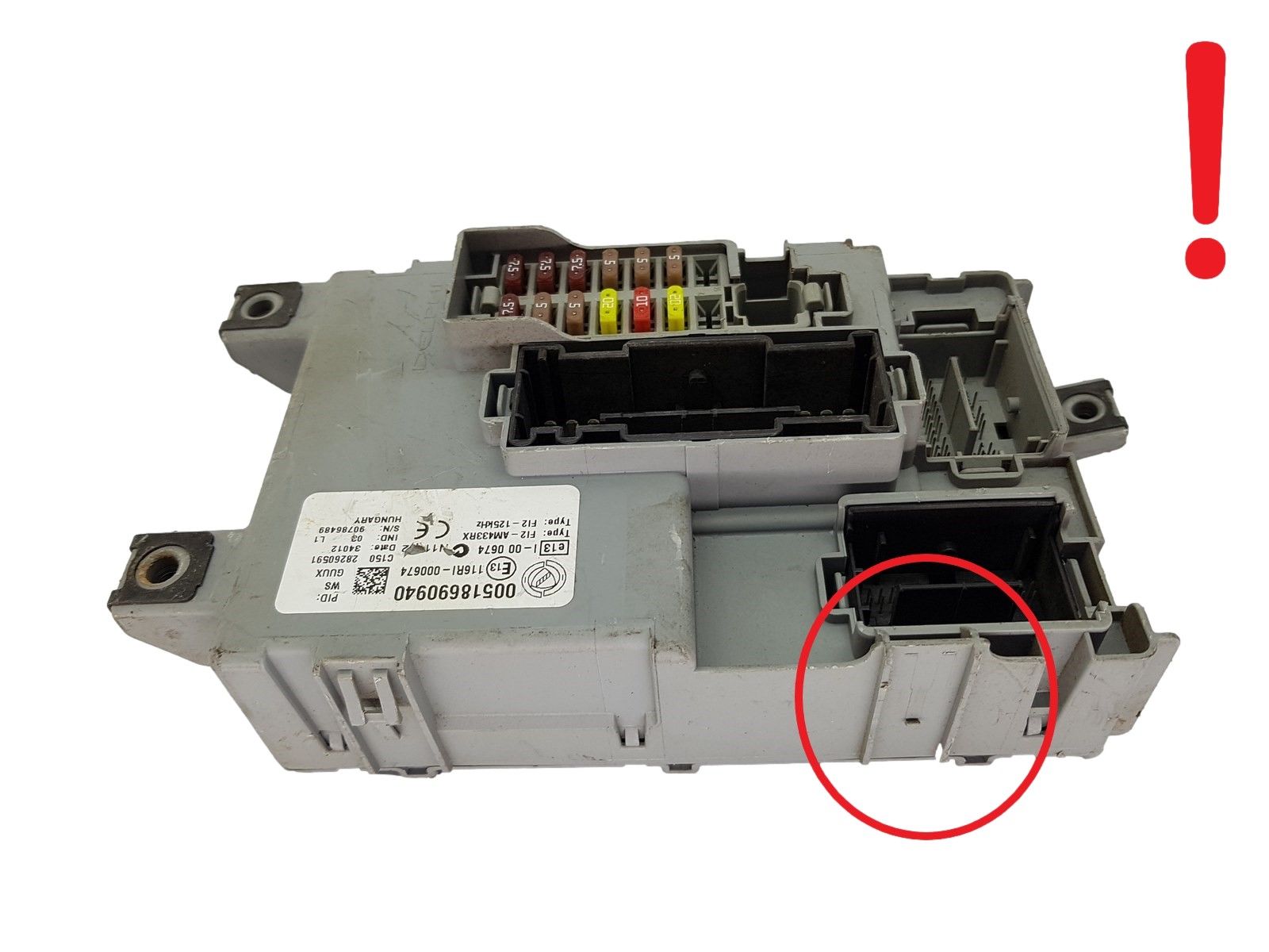 Centralina 00518690940 28260591 Fiat Delphi 20798 main product photo