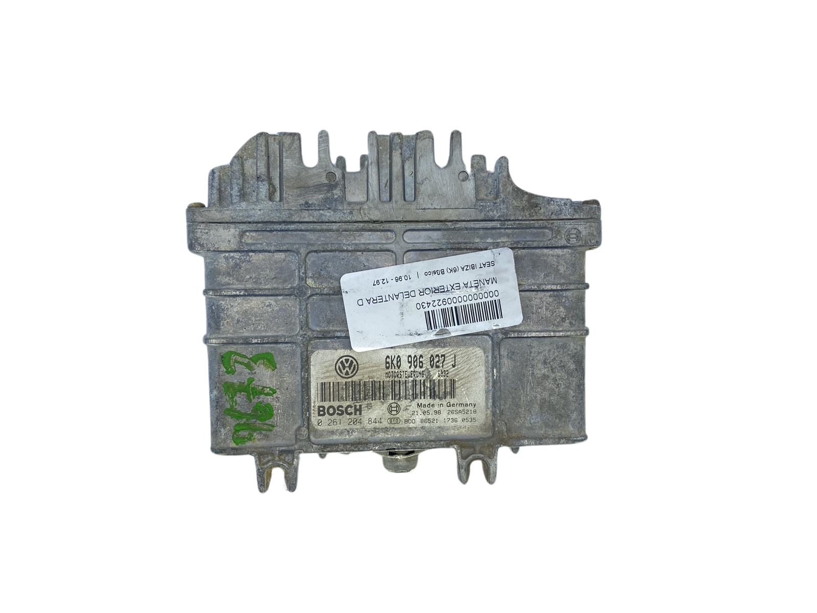 Centralina 6K0906027J 0261204844 Seat VW Bosch 61138 main product photo