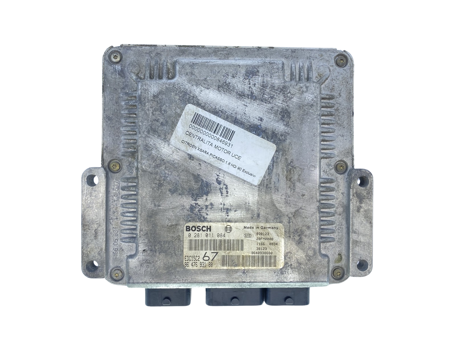 Centralina 0281011084 9640938680 9647693180 PSA Bosch 63592 main product photo
