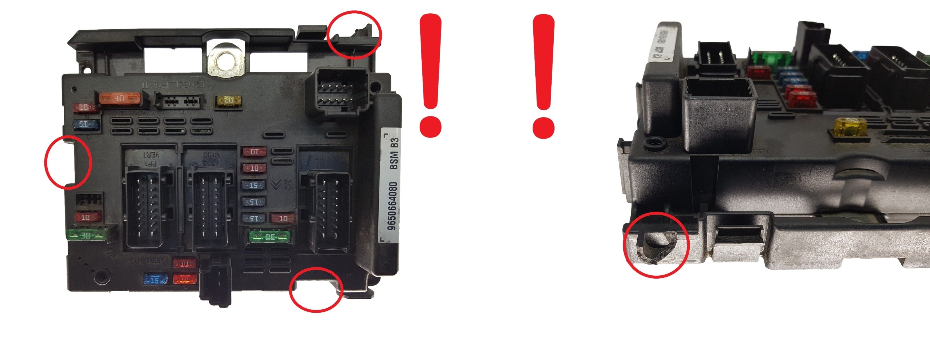 Centralina BSM B3 9650664080 PSA Delphi 2254 main product photo