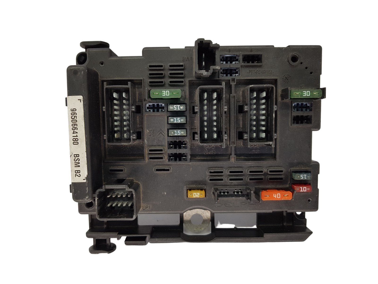 Centralina BSM B2 PSA 9650664180 Delphi 20036 main product photo