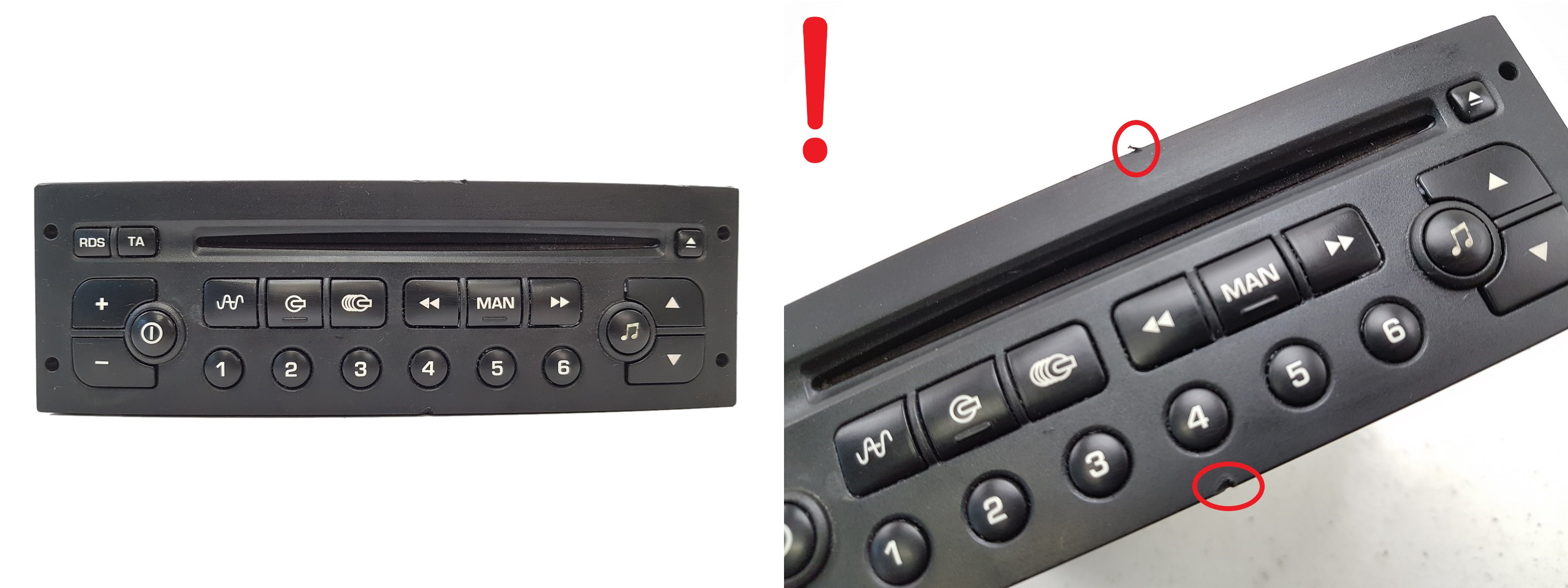 Radio lettore CD Citroen Peugeot 96514684XT PSARCD100-02 VDO 1275 main product photo