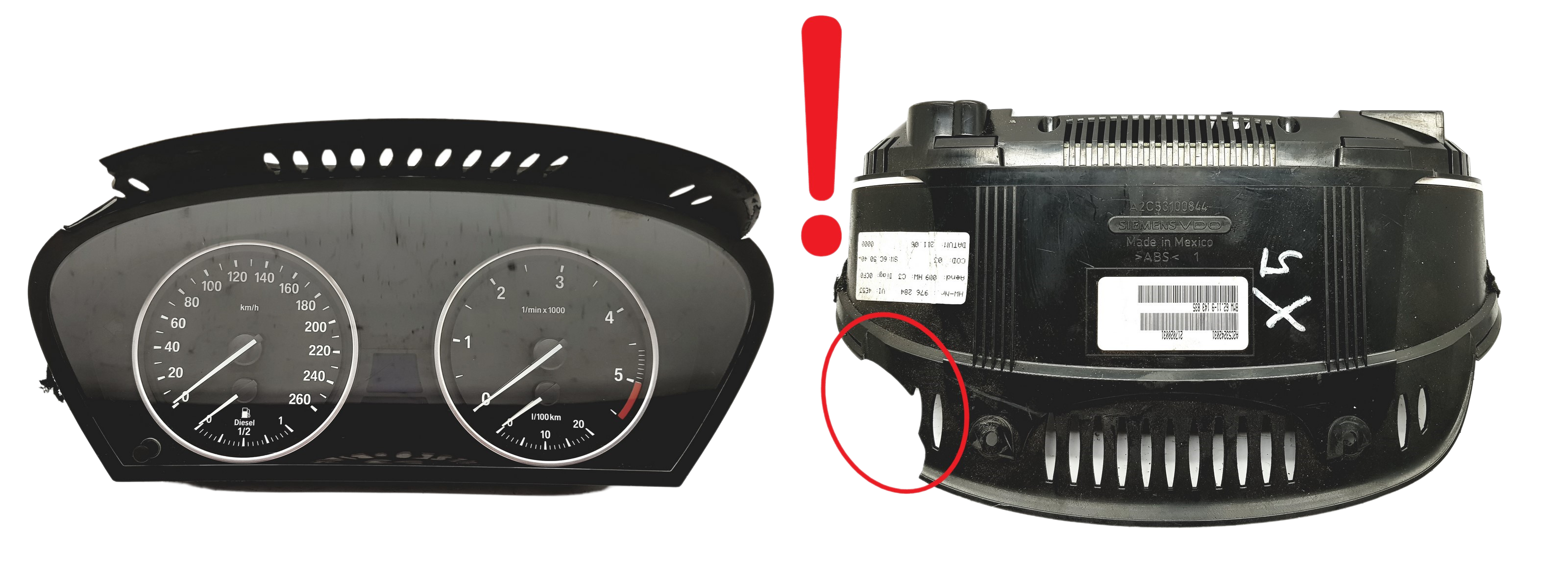 Contagiri BMW X5 6211 9143835 A2C53242031 main product photo