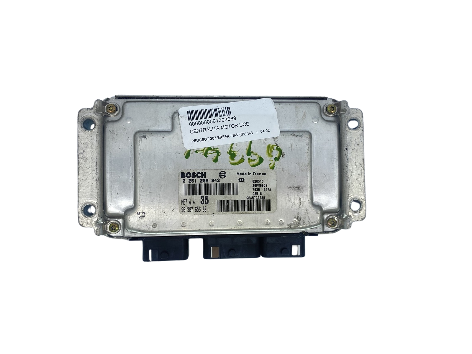 Centralina 0261206943 9638765680 9645733380 PSA Bosch 62609 main product photo