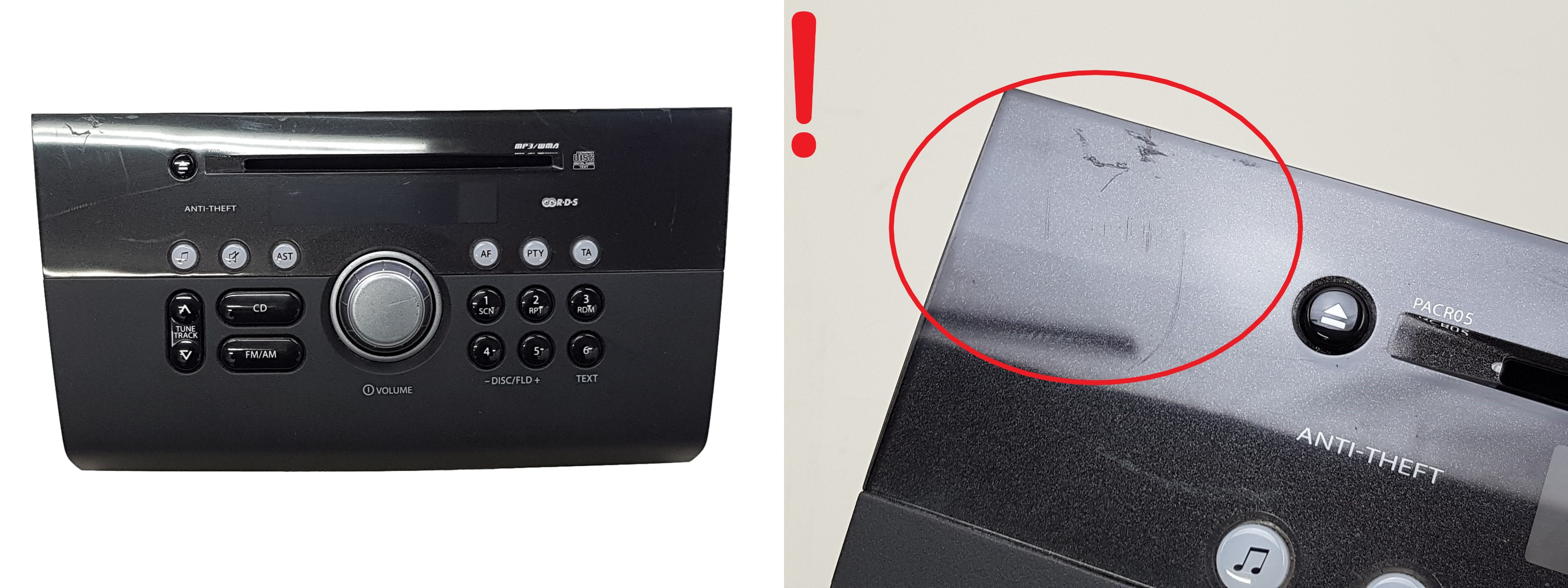 Radio lettore CD Suzuki Swift 39101-62J2 PACR06 CQ-MX0673G 1073 main product photo