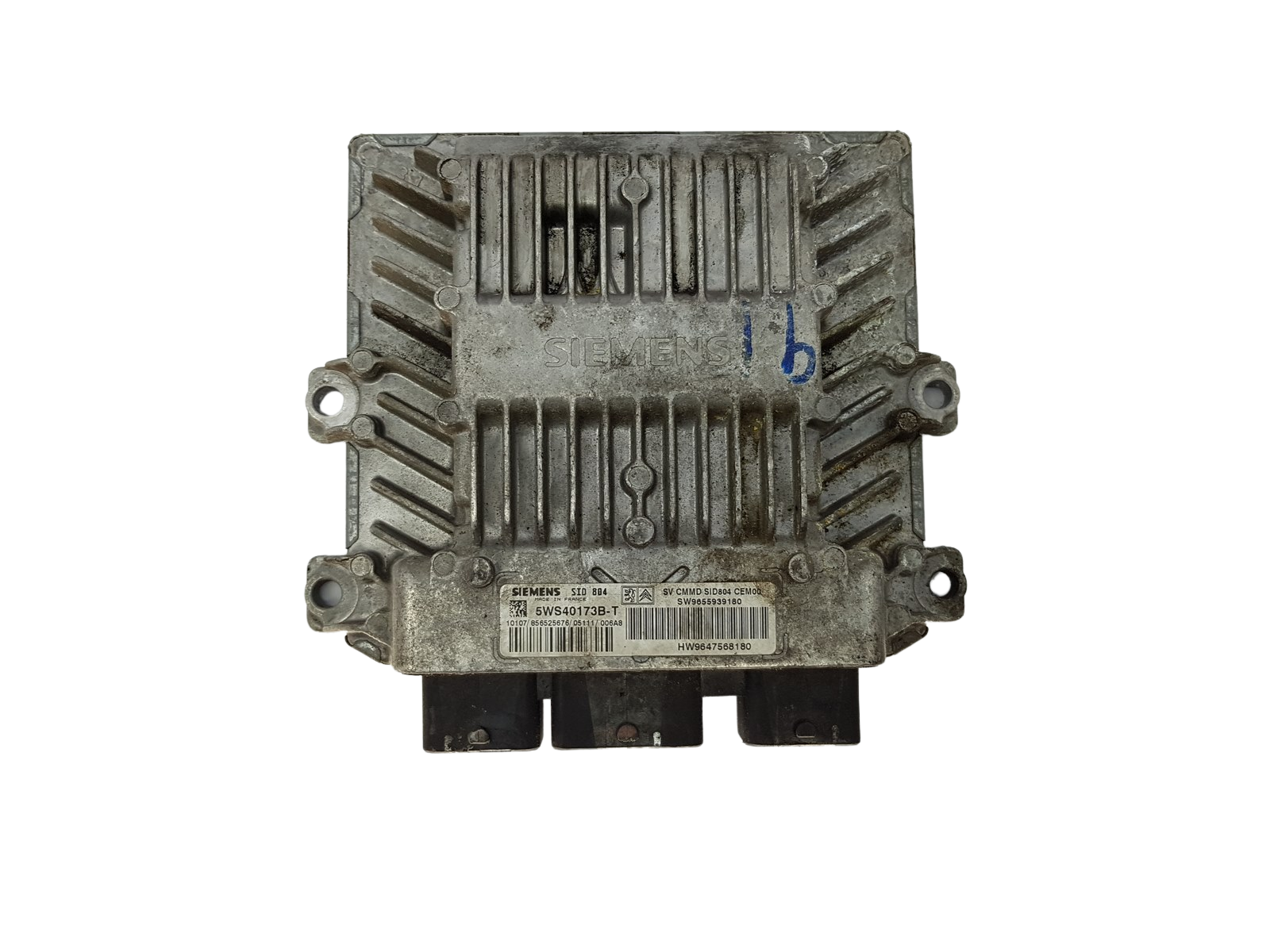 Centralina 5WS40173B-T 9655939180 9647568180 SID804 PSA Siemens 15596 main product photo