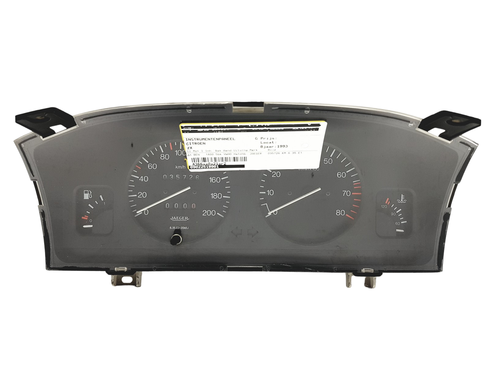 Contagiri Citroen ZX 9611630580 09022519901 49668 main product photo