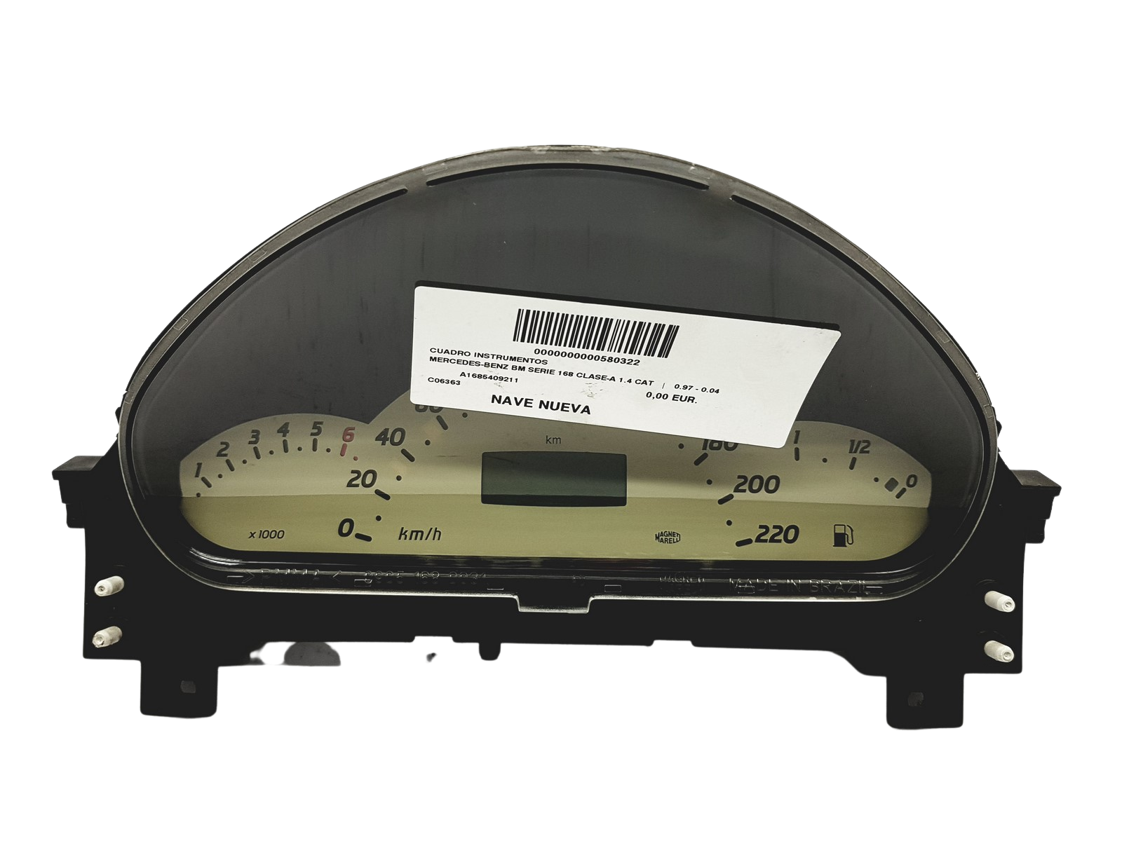Tachimetro Mercedes A W168 09052680091 58348 main product photo