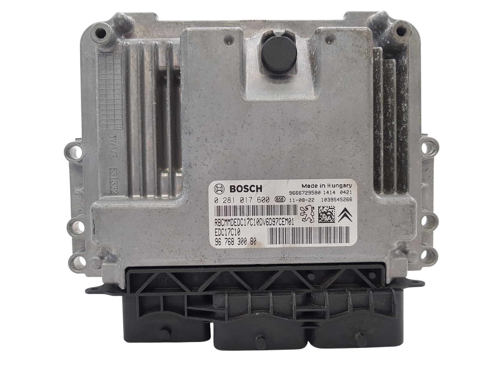 Centralina Citroen DS3 9676830080 0281017600 1.6 HDI main product photo