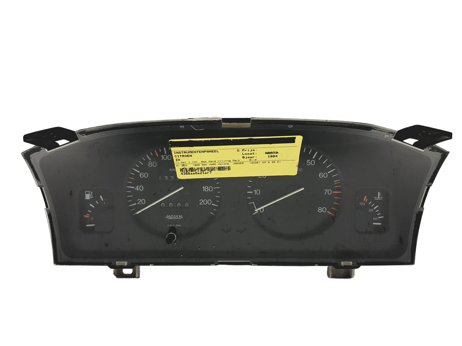 Contagiri Citroen ZX 9611630580 09022519901 49723 main product photo