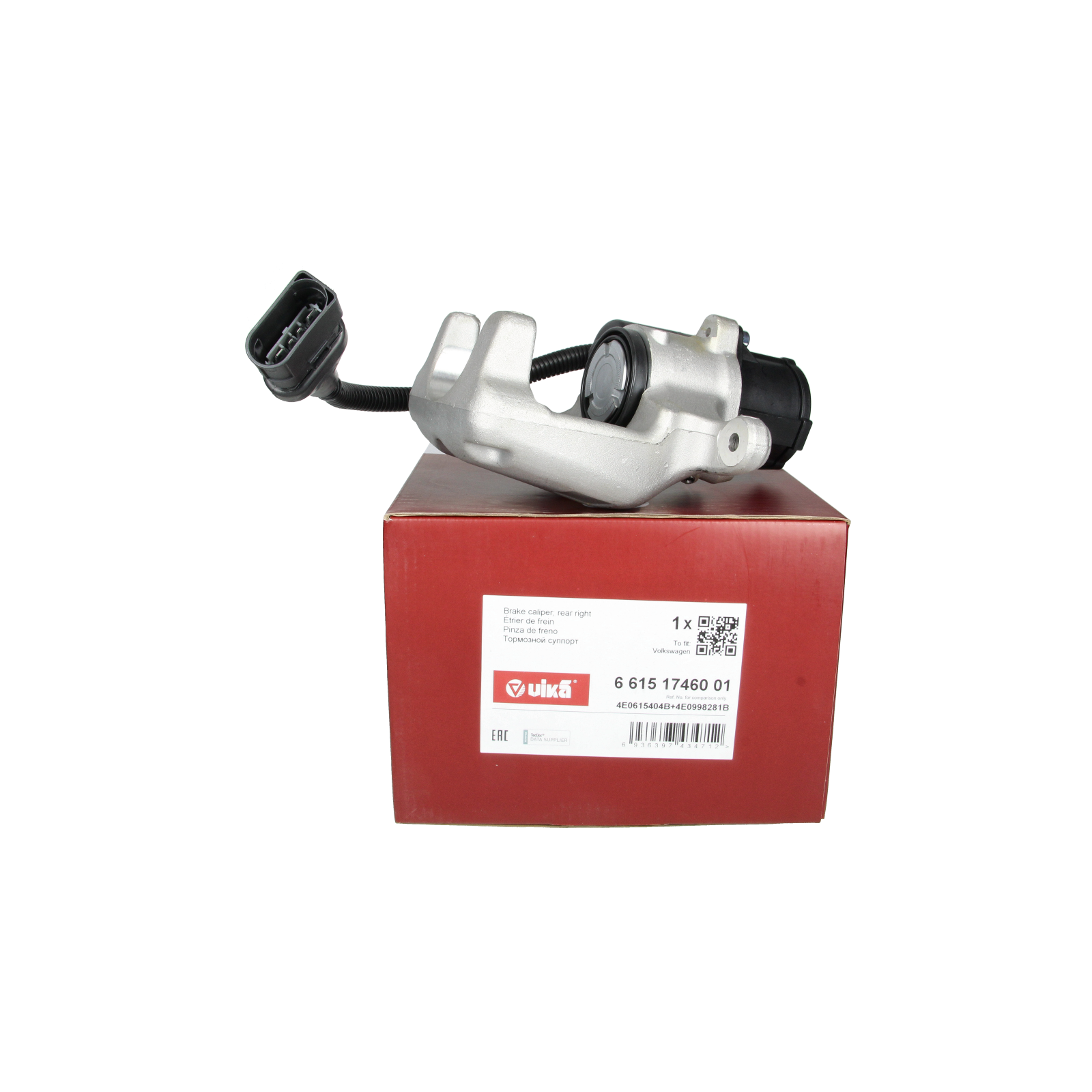 Pinza freno Posteriore Destro Fare Audi A8 4E0615404B 66151746001 Vika main product photo