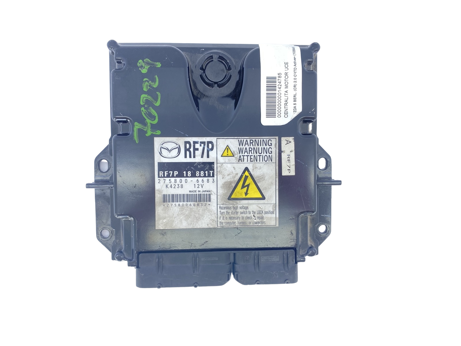 Centralina 275800-6683 RF7P18881T Mazda main product photo