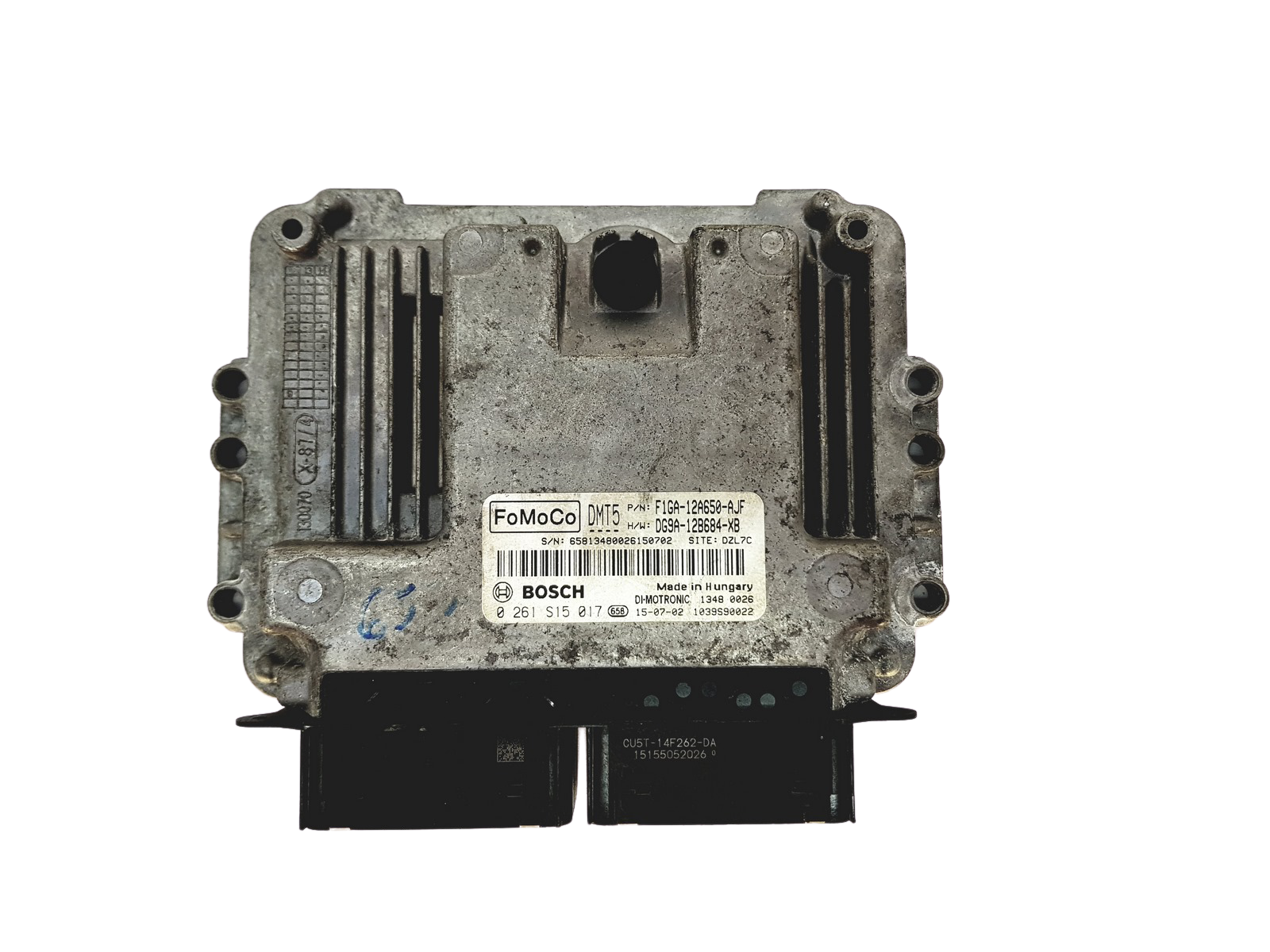 Centralina 0261S15017 F1GA-12A650-AJF DG9A-12B684-XB Ford Bosch main product photo