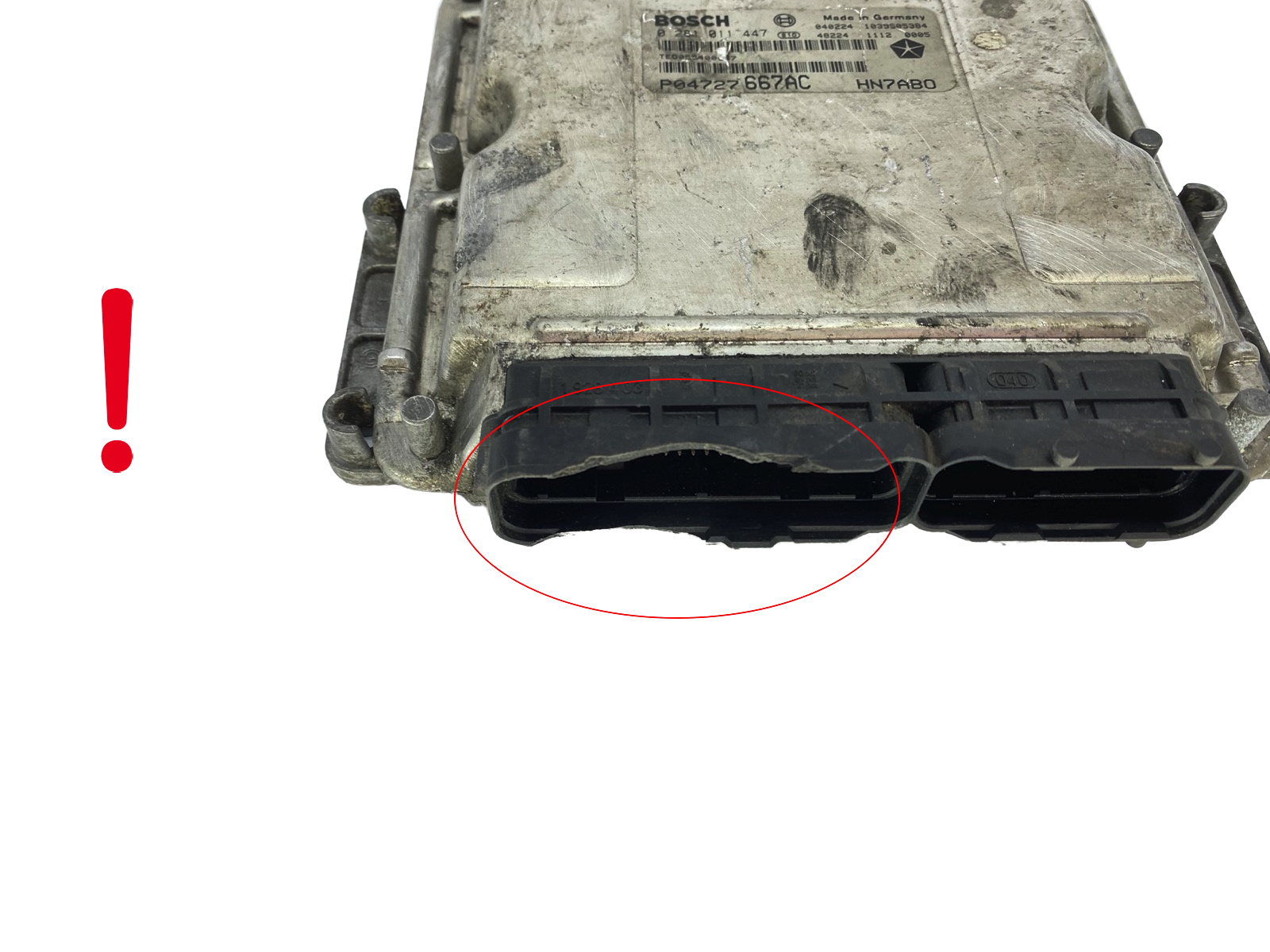 Centralina P04727667AC 0281011447 HN7AB0 Chrysler Bosch main product photo