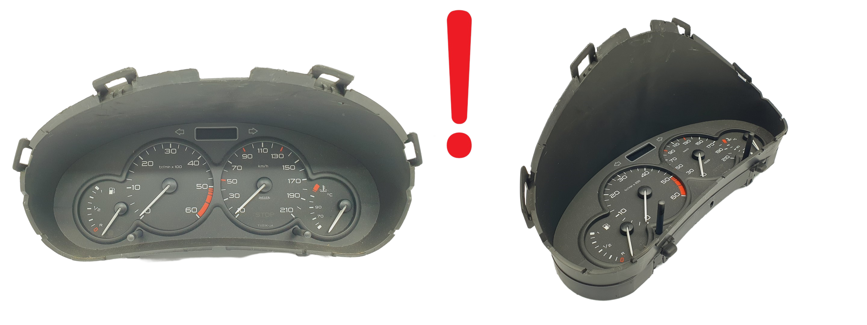 Tachimetro Peugeot 206 9656696080 000500110 61877 main product photo