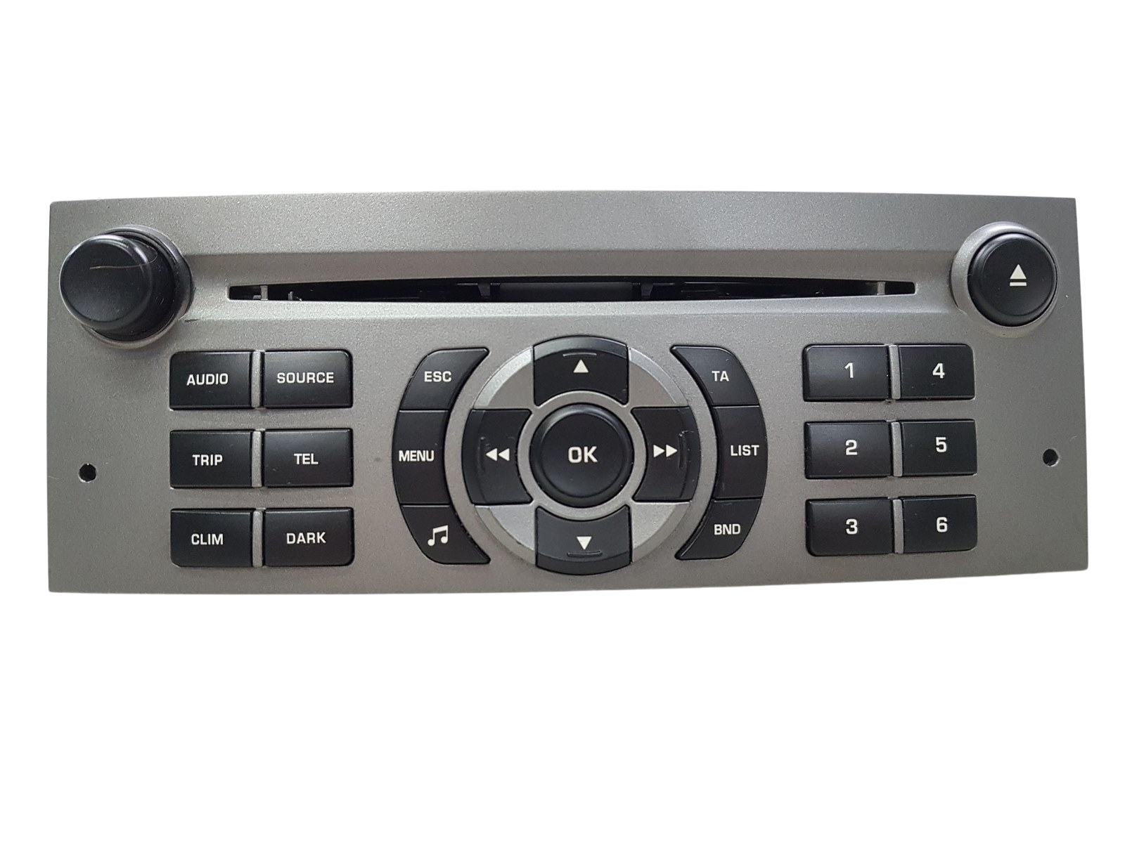 Radio lettore CD Citroen C5 9660647877 96606478YW Blaupunkt main product photo