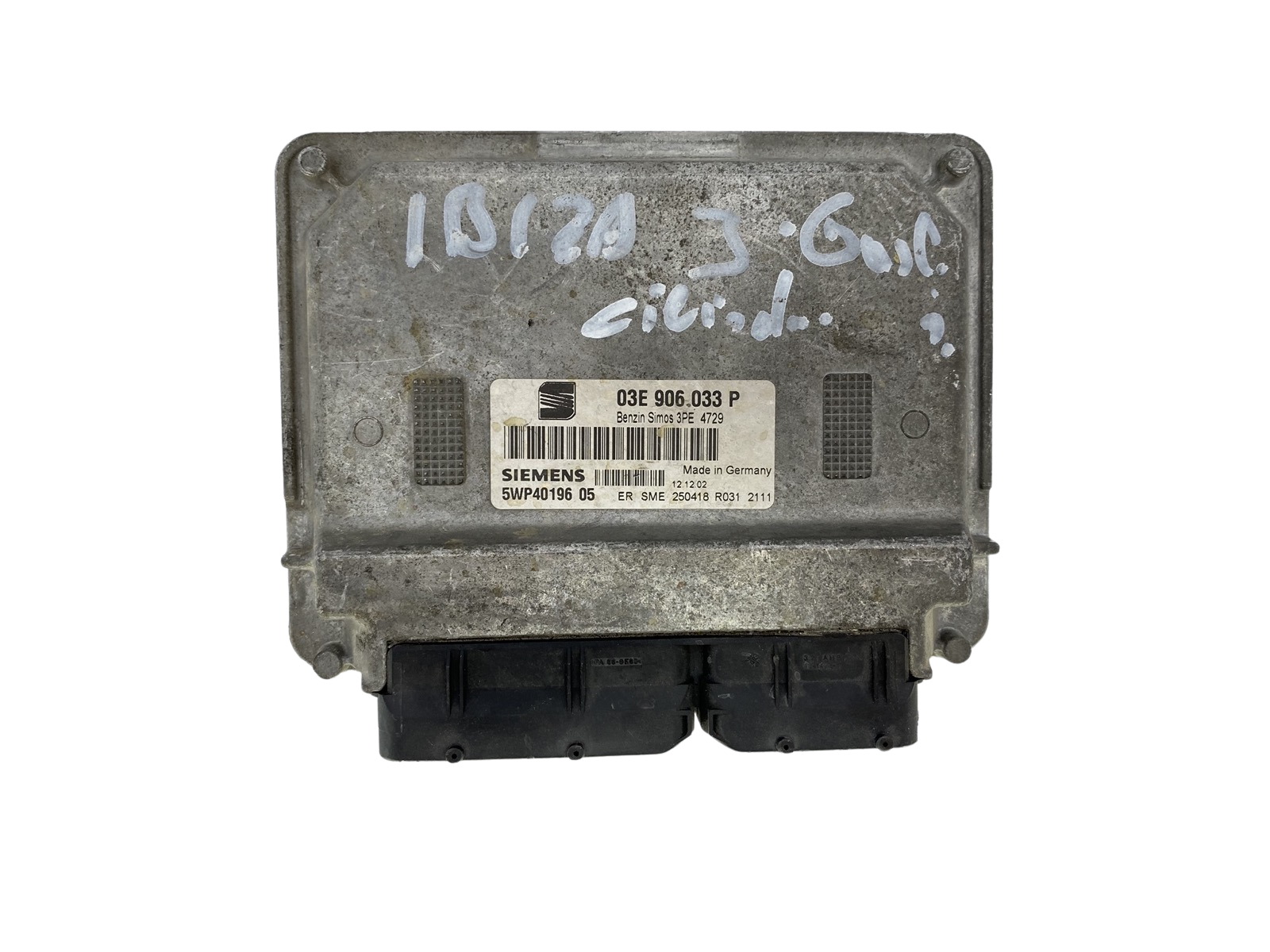 Centralina 03E906033P 5WP40196 05 Seat Siemens 52414 main product photo