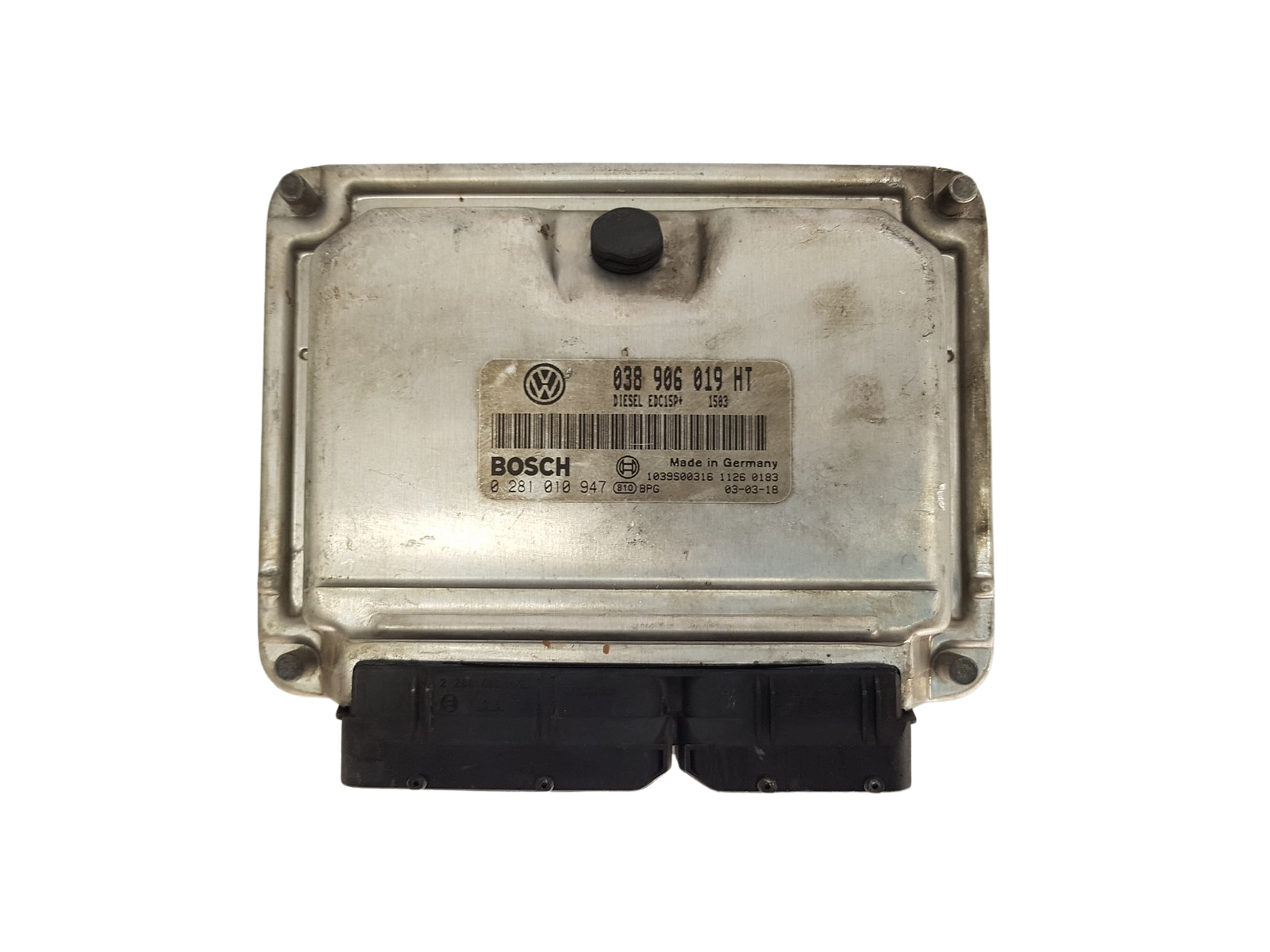Centralina 038906019HT 0281010947 VW Skoda Seat Bosch 3641 main product photo