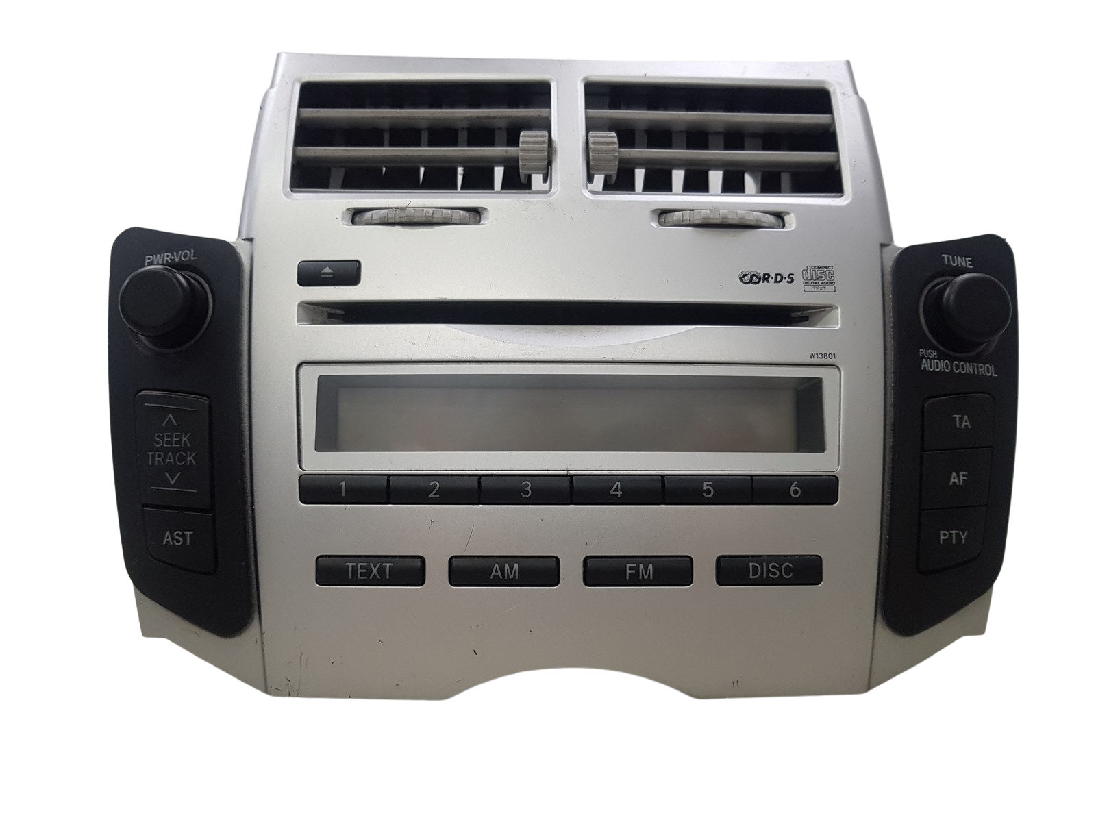 Radio lettore CD Toyota Yaris 86120-0D200 W13801 2 main product photo