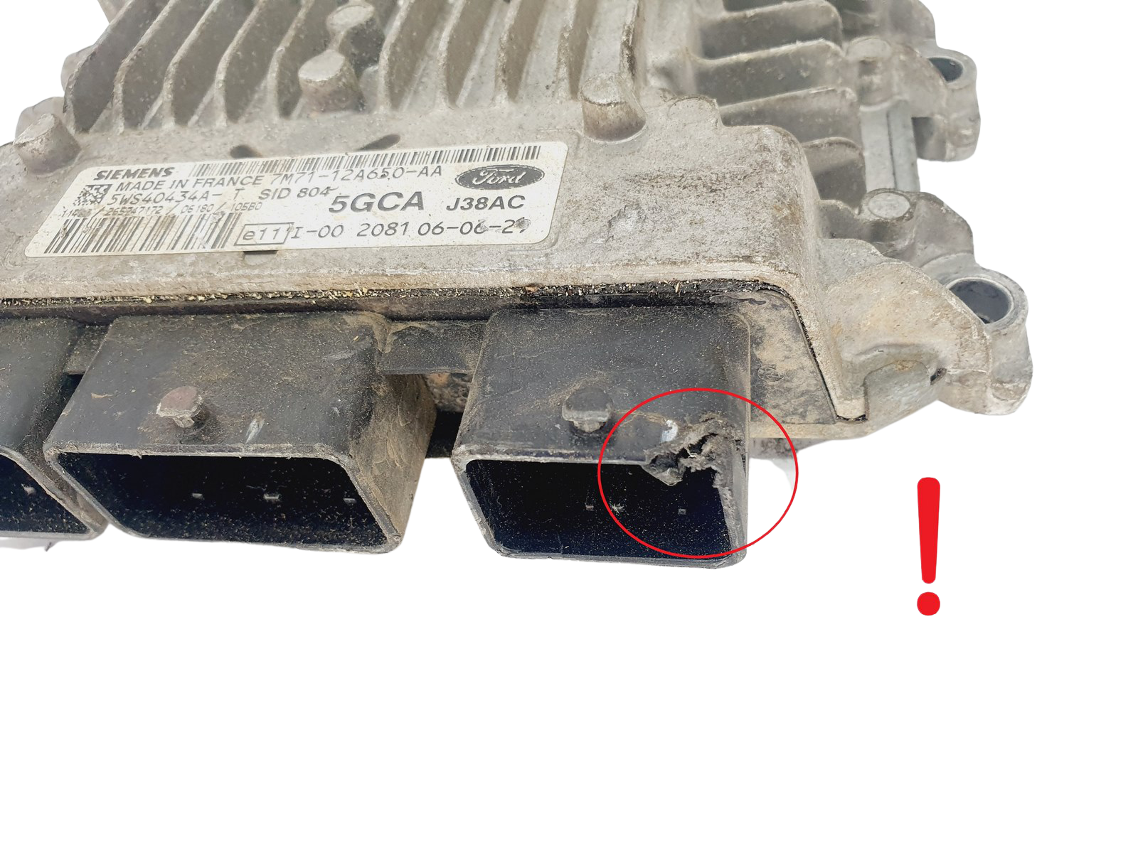 Centralina 5WS40434A-T 7M71-12A650-AA SID 804 Ford Siemens 46429 main product photo