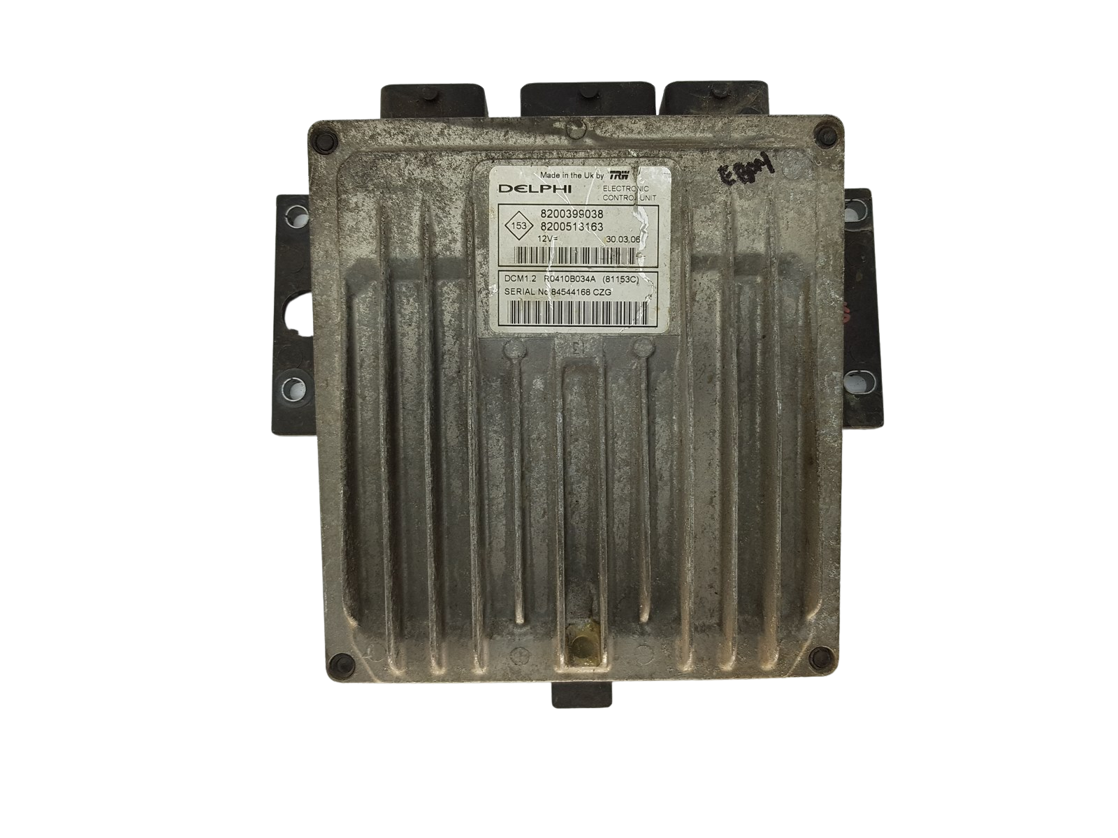 Centralina 8200399038 8200513163 R0410B034A Renault Delphi 16377 main product photo