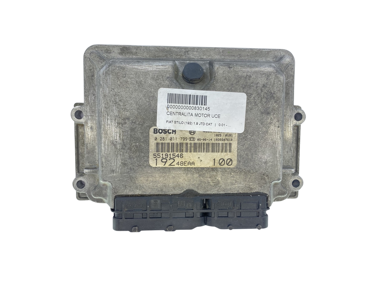 Centralina 55191546 0281011799 Fiat Bosch 63113 main product photo