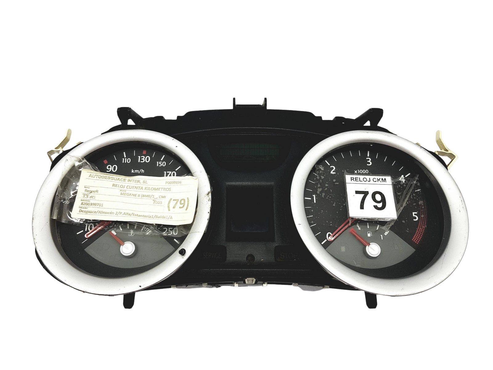 Contagiri Renault Megane 2 8200399701 D 57696 main product photo